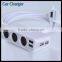 3 Cigarette Lighter Hub Universal Mini Usb Car Charger For Iphone 5 4
