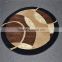 Modern Contemporary Abstract Design Home Use Round Area Rug