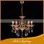 Chinese Best K9 Champagne Crystal Candle Chandelier With 3 Lights