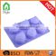 Latest 6 Cups Silicone Ghost Cake Mould mold for Halloween decoration