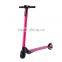 2016 new products 6.5 inch 2 wheel electric carbon fiber kids scooter