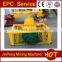 High capacity two rollers wet pan mill, 1600A wet pan mill