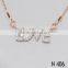 Best Shot Jewelry American TV Series The Walking Dead Fashion Classic Letter Necklace