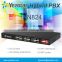 Yeastar N824 New cost-effective hybrid Analog PBX system with 8 CO lines 24 Analog Extensions