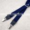 Classic webbing leather cheap custom printing suspenders for men