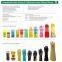Flock lined Long rubber household gloves