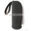 Insulated neoprene water bottle holder with hanger