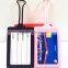 High Quality Specialized Silicone Rubber Luggage Tag Bag Tag
