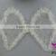 Good quality white fairy wings costume butterfly wings with feathers