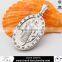 316l stainless steel pendant chrm Virgin Mary pendant