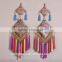 2016 New Arrival Special Embroidery Pendant Canvas Decoration Pendant With Tassels