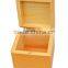FSC&SA8000 approved Custom logo fantasy rectangle jewelry box with hinge