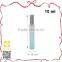 New elegant golden cap slim square frosted glass perfume pump sprayer