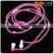 Sports super bass headphone promotional headphone earphones with microphone