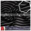 polyester spandex stripe jersey fabric with permanent wicking