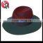 Fashion wool felt fedora hat for Ladies and women,Autumn/ winter Men's hats and caps