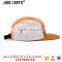 Flat Brim Custom Design Your Own 5 Panel Woven Label Camp Hat