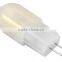 Plastic 12v led bulb 1.5w 2w high lumen g4