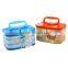 Tin rectangular Kids money box with handle