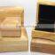 Oak Customized Proper Size Wooden Gift Box Jewellry Box
