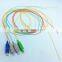 high quality SC UPC G652D 0.9mm fiber optic pigtail from factory