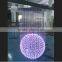 lighting decoration bar chandelier Side and end glowing giving 7 kinds of color made from PMMA lighting fiber optic cable