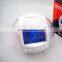 NEW led digital clock colourful square alarm clock mini wooden clock