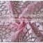Good price beautiful pink allover water soluble lace fabric for garment