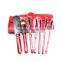 Pony hair free sample 7pcs makeup brush set