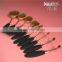 New Arrival Cosmetics 10pcs Professional Rose Gold Makeup Brush Set
