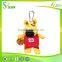 cute plush toy keychain of plush animals toy