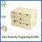 wooden storage chest box office desktop cosmteic organizer with drawers