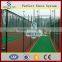 Reinforcement strong style green chain link fence for basketball fields