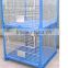 foldable steel wire mesh container industrial cage