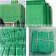 PE knitted 9 needles building plastic green construction nets
