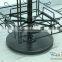 China 4-Sides Detachable Metal Rotating Stand Desktop Display