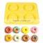 donut doughnut cake candy mold maker donut baking pan silicone plate heat resistant