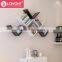 2017 hot selling Wooden wall mount cubes shelf furniture, living room decoration design