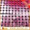 decorative pink metal sequin cloth wedding backdrops