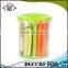 Food Grade Plastic Pickle Jar with Strainer, Clear Plastic Vegetable Storage Container for Pickle
