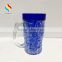 hot sale plastic ice beer mug with customer design