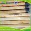 china cheap broom parts Varnished stick wood with America threaded