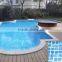 2015 HOT re-inforced membrane pvc swimming pool liner, plastic membrane