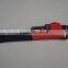 drop forged Carbon Steel Pipe Wrench with dipped handle