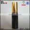 30ml cosmetic lotion screen printing black glass bottle gold aluminum pump and cap china suppliers
