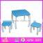 2015 New cute wooden chairs and tables, popular wooden chairs and tables and hot sale colorful chairs and tables WO8G099