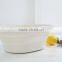 Fashionable collapsible salad bowl fruit wash bowl