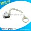 eco-friendly material diamond shape baby pacifier clip for baby gifts