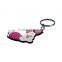 2017 Shenzhen Wholesaler Gift Small Soft Rubber Keyrings Silicone Keychain