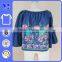 BOOHOO BLUE OFF THE SHOULDER DENIM RUFFLE TOPS WITH EMBROIDERY